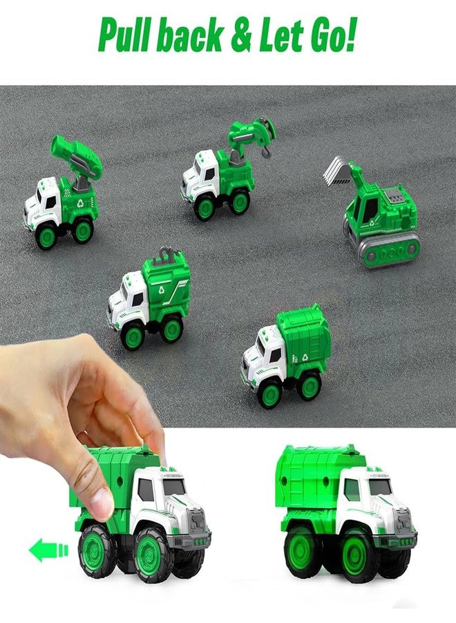 Kidology 5 in 1 Transforming Robot Sanitation Vehicle Toy for Kids Age 3+ Years - Deformation STEM Learning Robot for Kids, DIY Building Vehicle, Educational Games and Birthday Gift for Boys & Girls - Image 5